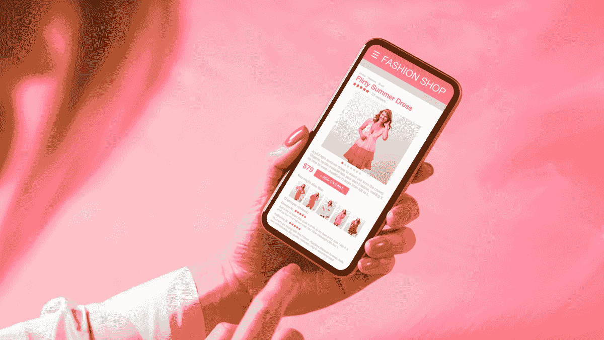 Mobilna witryna e-commerce