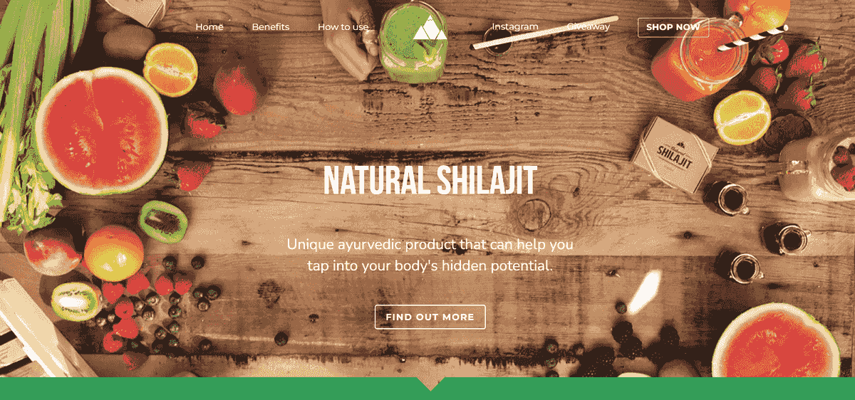 Imagine preluată de la Natural Shilajit