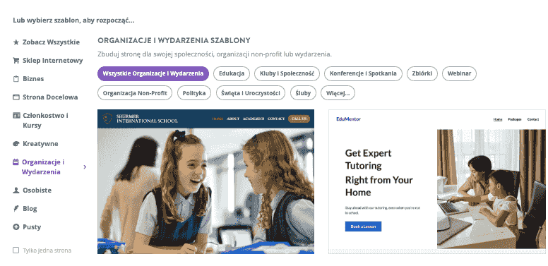 Upiększ swoje zdjęcie ślubne dzięki Strikingly – wybierz szablon odpowiedni na wesele