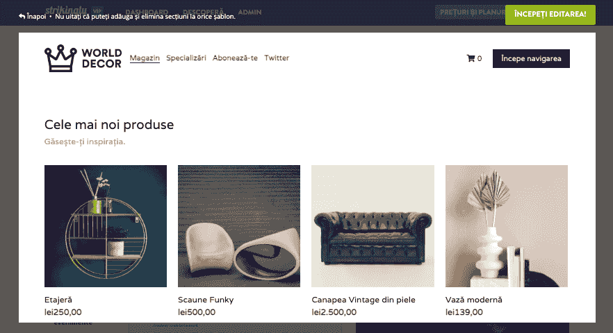 Cum să utilizați Strikingly pentru a vinde produse profitabile - Activați funcțiile de e-commerce