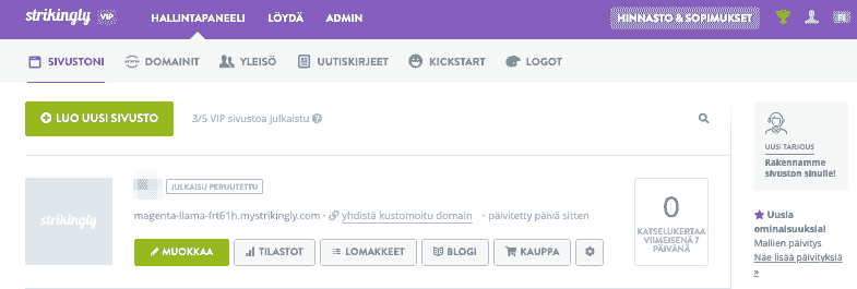Kuinka Strikingly-sivustot varmistavat suorituskyvyn ja turvallisuuden - Tietojen varmuuskopiot