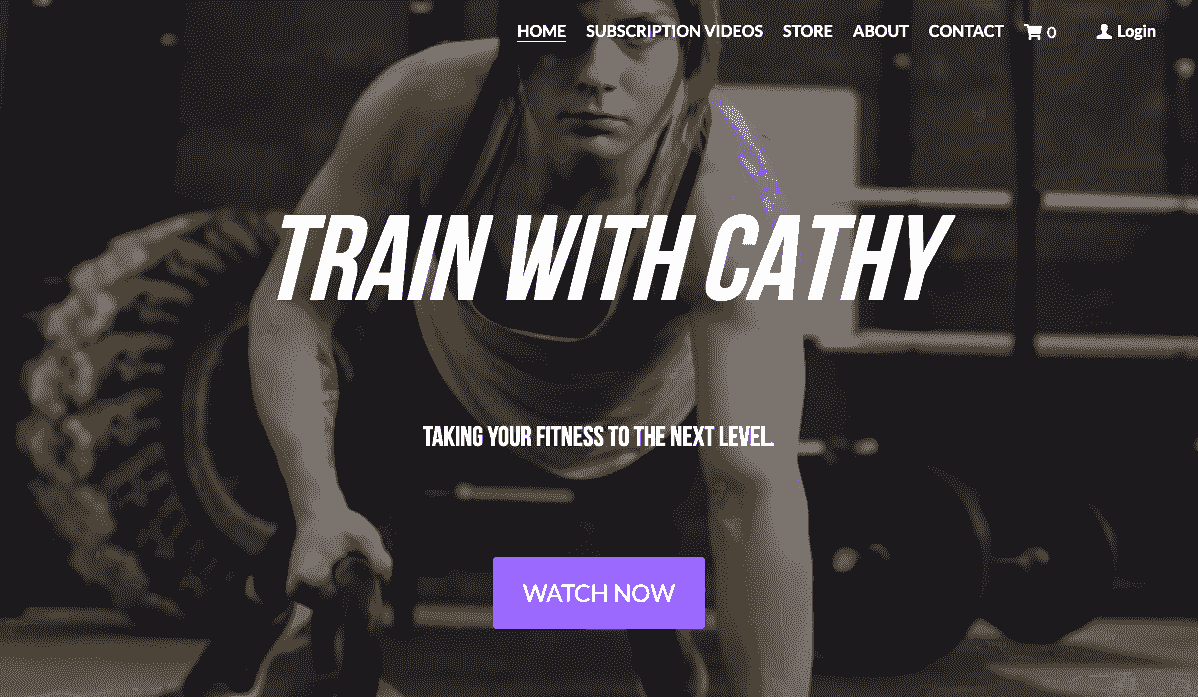 Szkolenie z Szablonem Sklepu Internetowego Cathy Digital od Strikingly