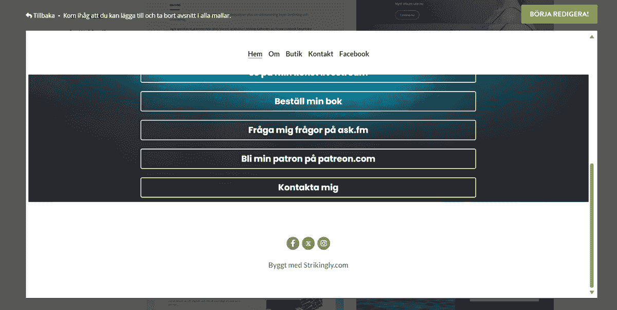 Hur kan Strikingly hjälpa till?
