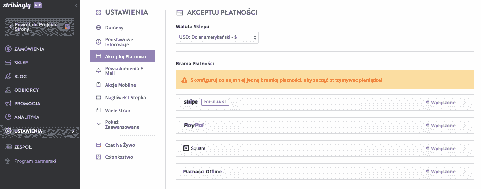 Jak wykorzystać trendy e-commerce dzięki Strikingly – zintegruj bramki płatnicze