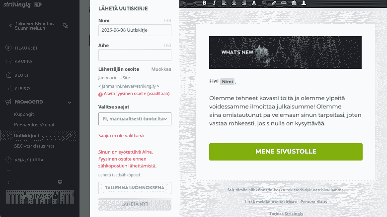 Miten tukkumyyntivaatteista voi olla huomattavaa apua - sähköpostimarkkinointi