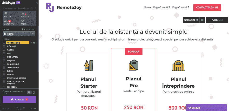 Îmbunătățirea frumuseții fotografiei de nuntă cu Strikingly - Blog sau secțiune de știri