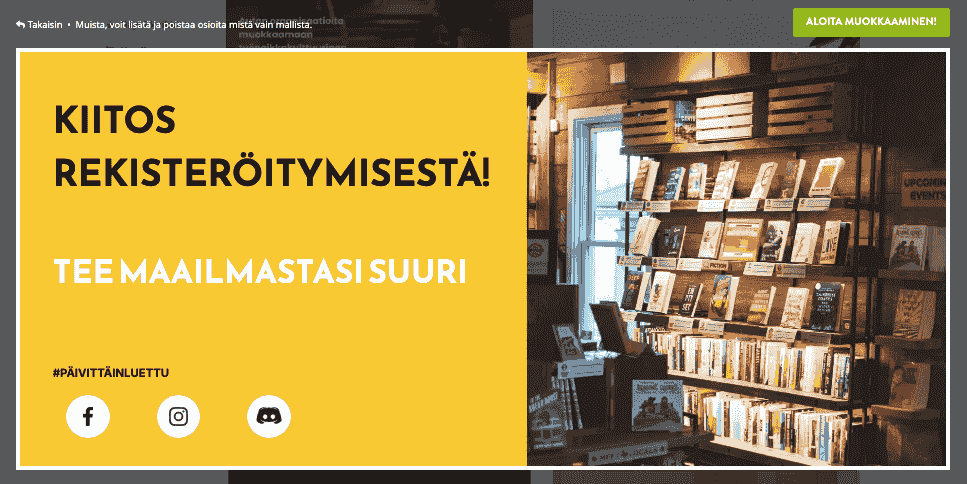 Kuinka silmiinpistävästi antaa käyttäjille voimaa intuitiivisilla työkaluilla - Vedä ja pudota -verkkosivuston rakennustyökalu - Korkealaatuisten kuvien ja visuaalien sisällyttäminen