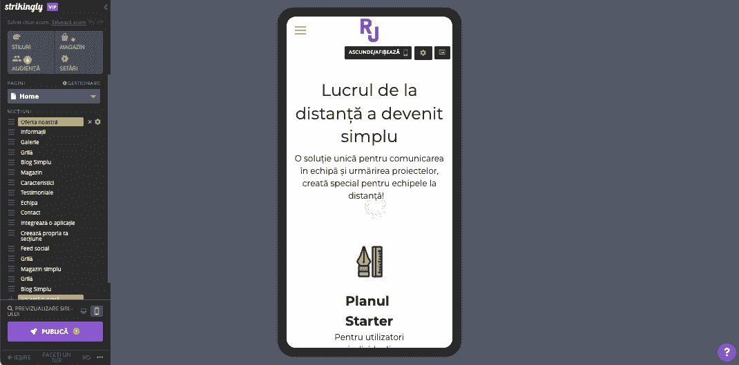 Site web static vs. dinamic - Alegerea designului potrivit pentru afacerea dvs. - Utilizarea Strikingly pentru optimizare SEO - Optimizare mobilă