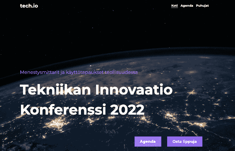 Tech.Io Template Strikinglyltä