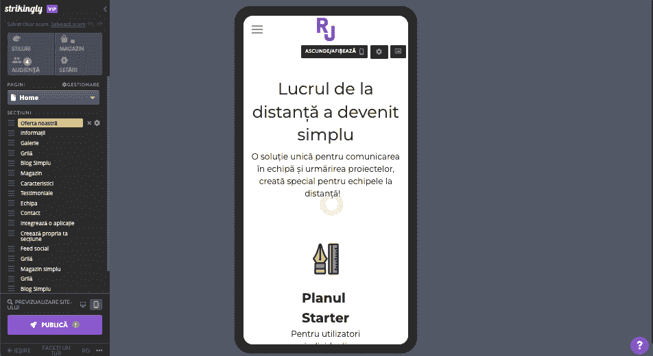 Utilizare izbitoare pentru crearea de site-uri web atractive pentru bloguri financiare - Design responsiv