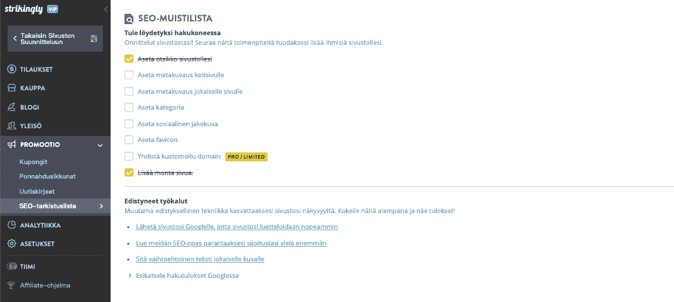 Lähdetuotteet - Silmiinpistävät ominaisuudet tuote-esittelyihin ja verkkokauppaan - SEO-työkalut