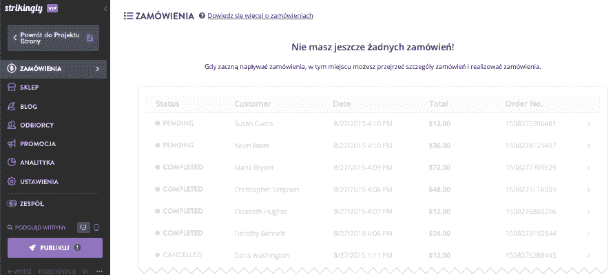 Jak Strikingly może pomóc w hurtowej sprzedaży odzieży - zarządzanie zapasami i zamówieniami