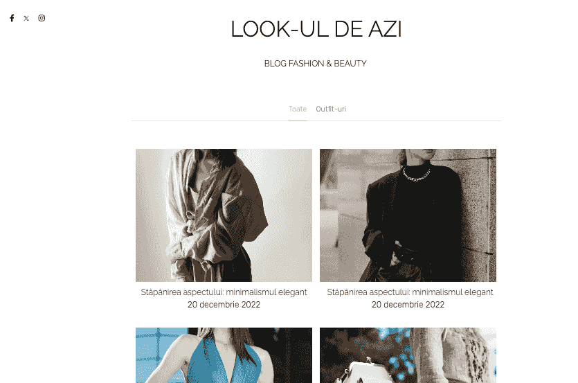 Șablonul magazinului virtual Little Toys de la Strikingly