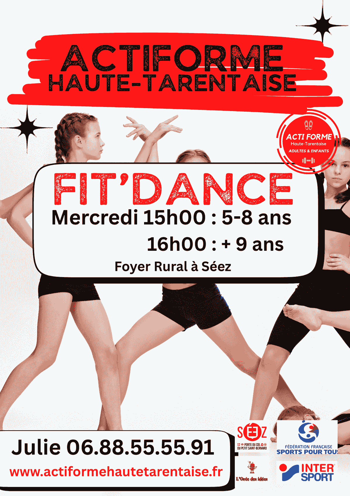 Fit'dance : Mélange de Gym & Danse & préparation aux spectacles Fit'dance : Mélange de Gym & Danse & préparation aux spectacles