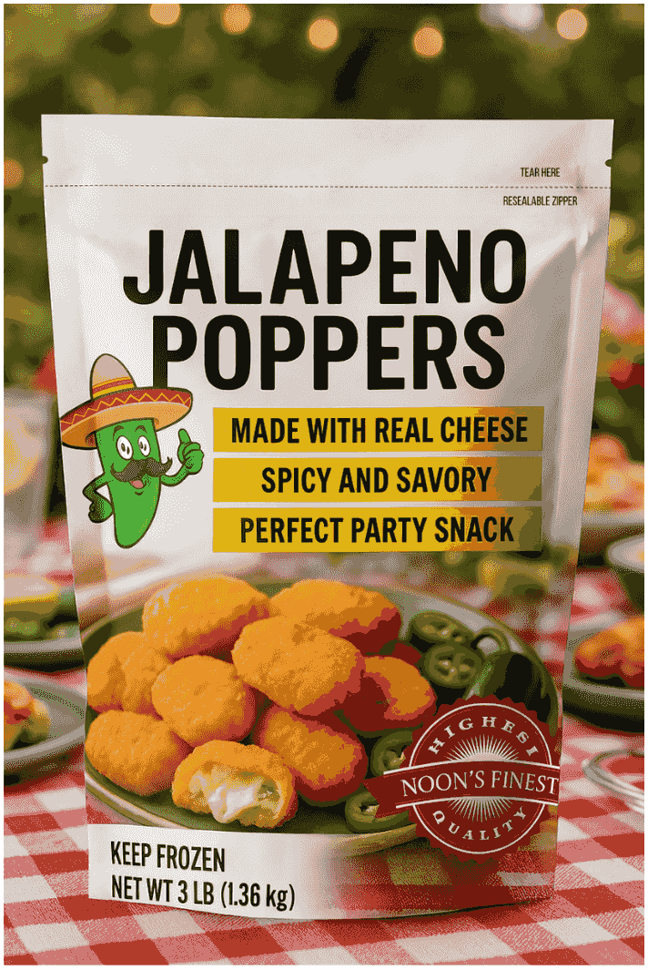 Noon International Jalapeño Poppers