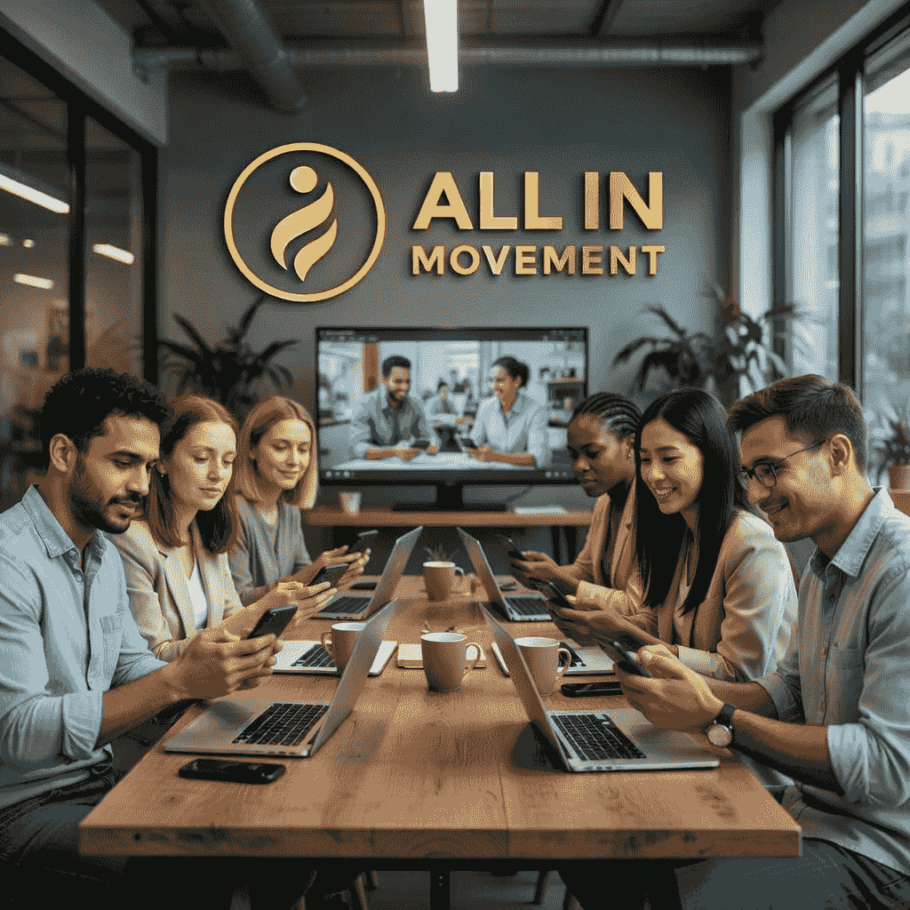 Our team you accompanies with advice concrete to strengthen your well-being integral and respond to your concerns. Personalized Guidance What do we do? Create in Strikingly a modern, elegant, and mobile-friendly page called:
# All In Movement | Support Center
We are certified facilitators of Christine D’Clario and All In Movement. The page should present our role as a team that guides, answers questions, and connects people with resources for their physical and financial well-being.
## Design
Use navy blue, white, and gold details; modern typography, spacious layouts, warm photographs, and elegant icons. Avoid a generic appearance of network marketing.
Menu:
* Home
* The Movement
* How we support you
* Resources
* Questions
Featured button: **Find your next step**
## 1. Header
Design a header in two columns.
**Text:**
### Your well-being is not worked on in parts. It is built holistically.
We are certified facilitators of All In Movement. We are here to guide you, answer your questions, and help you find resources to strengthen your physical and financial well-being, two areas that also influence your well-being. Our team you accompanies with advice concrete to strengthen your well-being integral and respond to your concerns. Personalized Guidance What do we do? Create in Strikingly a modern, elegant, and mobile-friendly page called:
# All In Movement | Support Center
We are certified facilitators of Christine D’Clario and All In Movement. The page should present our role as a team that guides, answers questions, and connects people with resources for their physical and financial well-being.
## Design
Use navy blue, white, and gold details; modern typography, spacious layouts, warm photographs, and elegant icons. Avoid a generic appearance of network marketing.
Menu:
* Home
* The Movement
* How we support you
* Resources
* Questions
Featured button: **Find your next step**
## 1. Header
Design a header in two columns.
**Text:**
### Your well-being is not worked on in parts. It is built holistically.
We are certified facilitators of All In Movement. We are here to guide you, answer your questions, and help you find resources to strengthen your physical and financial well-being, two areas that also influence your well-being.