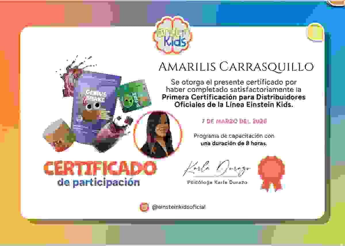 Join us to discover how a comprehensive approach can enhance the cognitive and emotional development of children. Boost the learning and creativity of your child An educational and nutritional approach designed to support the cognitive and emotional development of children.
Line 2
Inspired by child development methodologies used by specialists in psychology, nutrition, and well-being.
3️⃣ COLORS OF THE LANDING
To look professional and trustworthy.
Main blue
#1E3A8A
Bright blue
#2563EB
Creativity yellow
#FBBF24
Clean white
#FFFFFF
Text gray
#374151
This communicates:
intelligence
science
childhood
trust
4️⃣ STRUCTURE OF THE OFFICIAL LANDING (COVER)
This does NOT have representatives.
HERO
Title
Awaken your child's extraordinary potential
Subtitle
Einstein Kids is an educational and nutritional approach designed to support the cognitive, emotional, and creative development of children.
Button:
Learn about the program Join us to discover how a comprehensive approach can enhance the cognitive and emotional development of children. Boost the learning and creativity of your child An educational and nutritional approach designed to support the cognitive and emotional development of children.
Line 2
Inspired by child development methodologies used by specialists in psychology, nutrition, and well-being.
3️⃣ COLORS OF THE LANDING
To look professional and trustworthy.
Main blue
#1E3A8A
Bright blue
#2563EB
Creativity yellow
#FBBF24
Clean white
#FFFFFF
Text gray
#374151
This communicates:
intelligence
science
childhood
trust
4️⃣ STRUCTURE OF THE OFFICIAL LANDING (COVER)
This does NOT have representatives.
HERO
Title
Awaken your child's extraordinary potential
Subtitle
Einstein Kids is an educational and nutritional approach designed to support the cognitive, emotional, and creative development of children.
Button:
Learn about the program