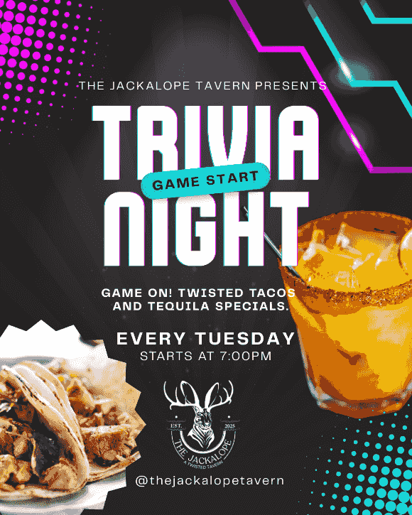 Tuesday Trivia, events, the jackalope tavern, aurora, co Tuesday Trivia, events, the jackalope tavern, aurora, co