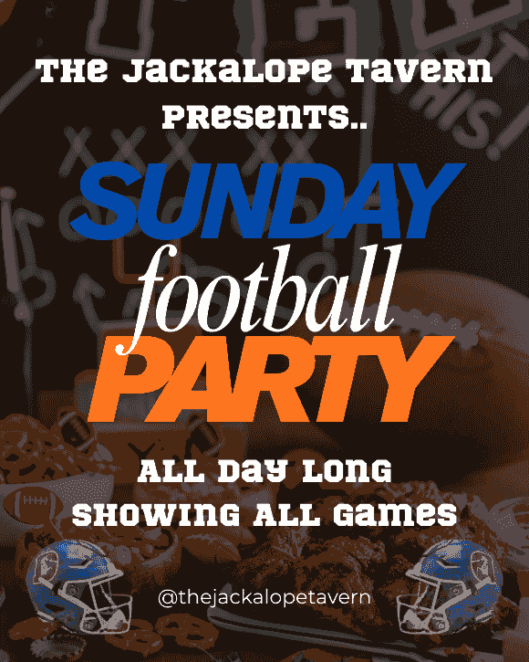 sunday football party, events, the jackalope tavern, aurora, co sunday football party, events, the jackalope tavern, aurora, co