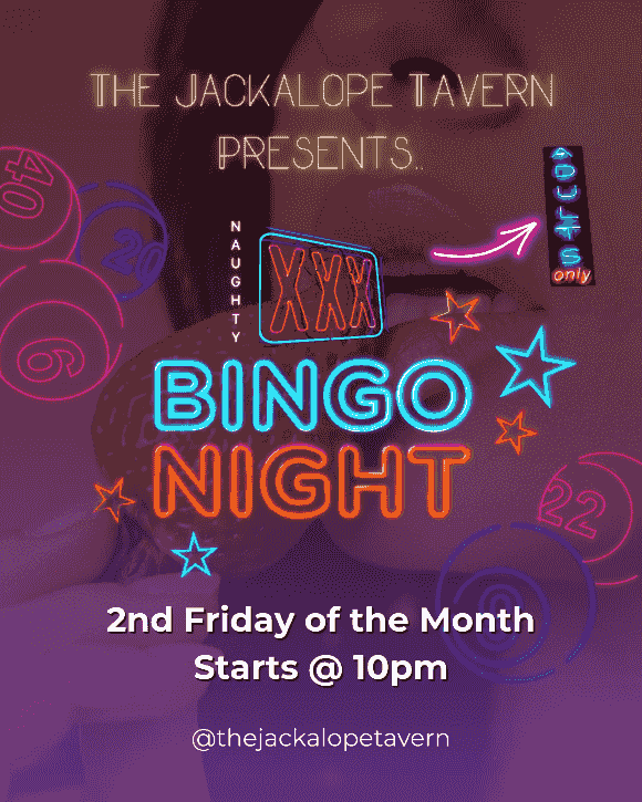 Naughty Bingo, events, the Jackalope, aurora, co Naughty Bingo, events, the Jackalope, aurora, co