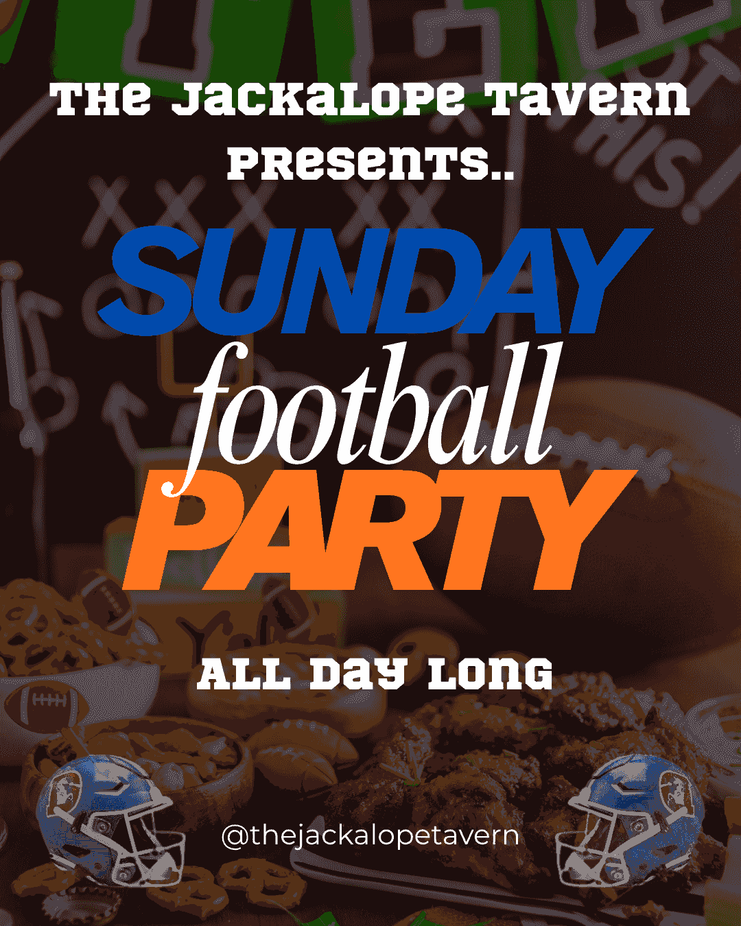 sunday football party, events, the jackalope tavern, aurora, co