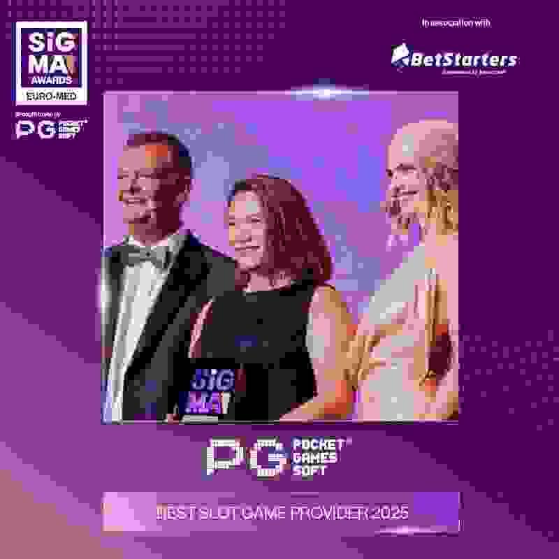 PG SOFT 荣获 2025「最佳老虎机供应商」大奖