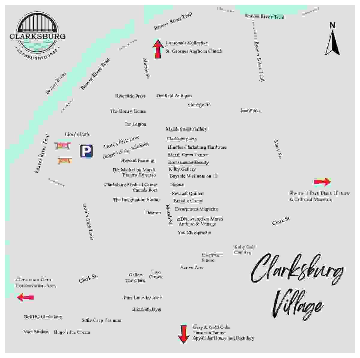 Support Local Businesses in Clarksburg a Non Profit organizaiton promoting businesses in the Village of Clarksburg, The Blue Mountains Ontario Support Local Businesses in Clarksburg a Non Profit organizaiton promoting businesses in the Village of Clarksburg, The Blue Mountains Ontario