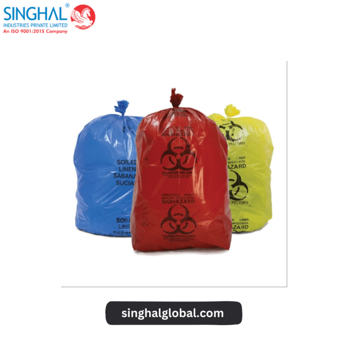 Safety Essentials Biohazard Bags for Responsible Waste...
