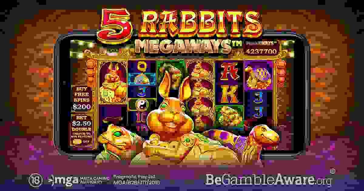 欢庆兔年！PP王者电子推出5金兔MEGAWAYS™ 