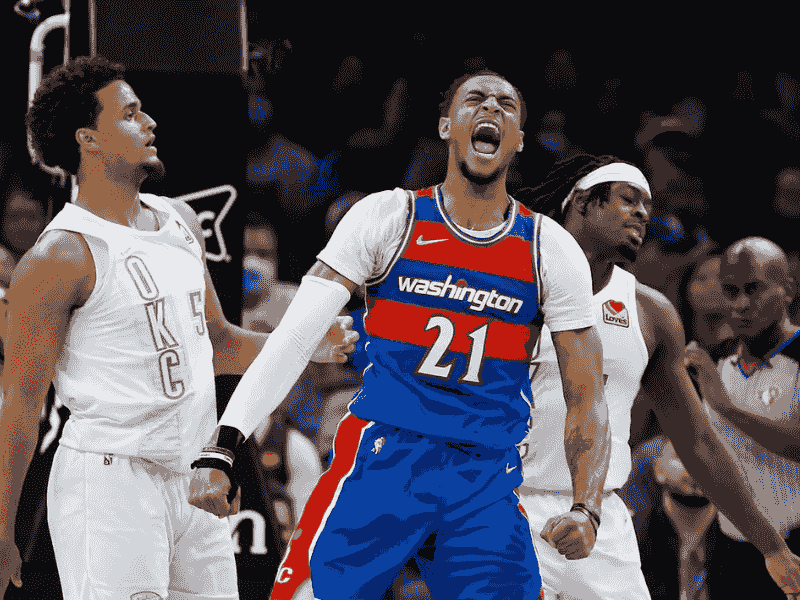 沙巴体育、沙巴体育官网、nba、雷霆vs奇才、Oklahoma City Thunder vs Washington Wizards