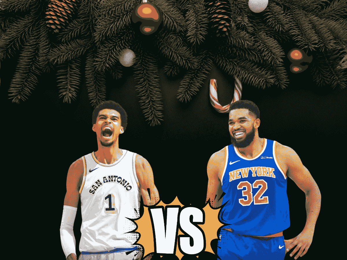 熊猫体育 NBA推荐 圣诞大战 纽约尼克斯 vs. 圣安东尼奥马刺：团队篮球与核心比拼的交锋