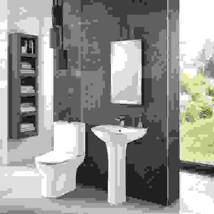 Fixing Back to Wall Toilet Unit for Capacious Cloakroom