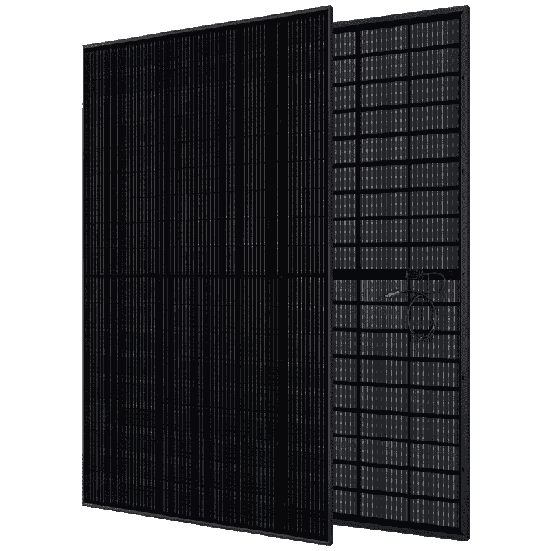 Maysun N-TOPCon Solarmodule Glas-Glas Full Black 420-445W MONO Half Cut PV Modul