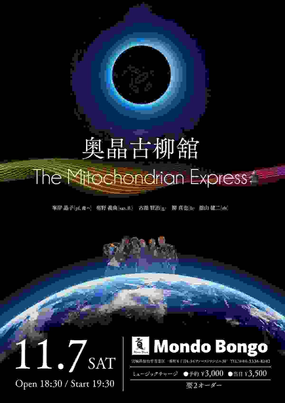 奥晶古柳舘 The Mitochondrian Express