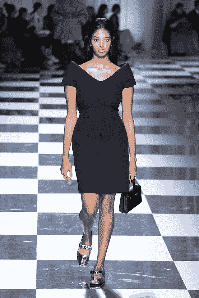 Natalia Bryant made her catwalk debut with Versace in Milan back in 2023.
