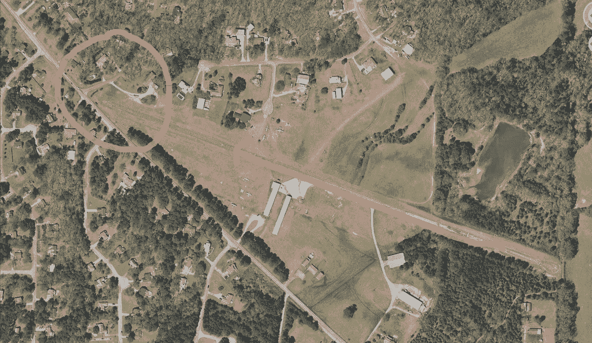 Berry Hill Airport  (Google Earth)