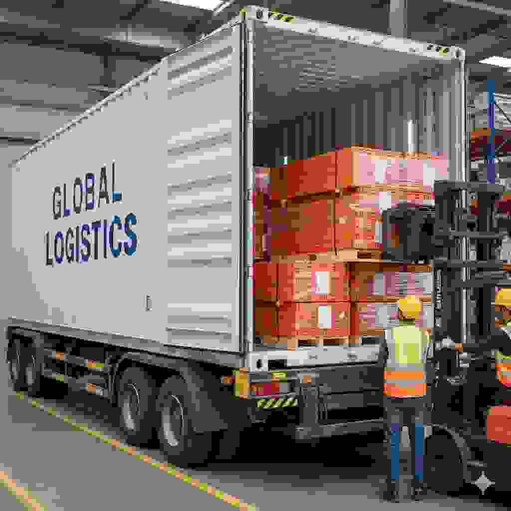 secure freight container loading secure freight container loading