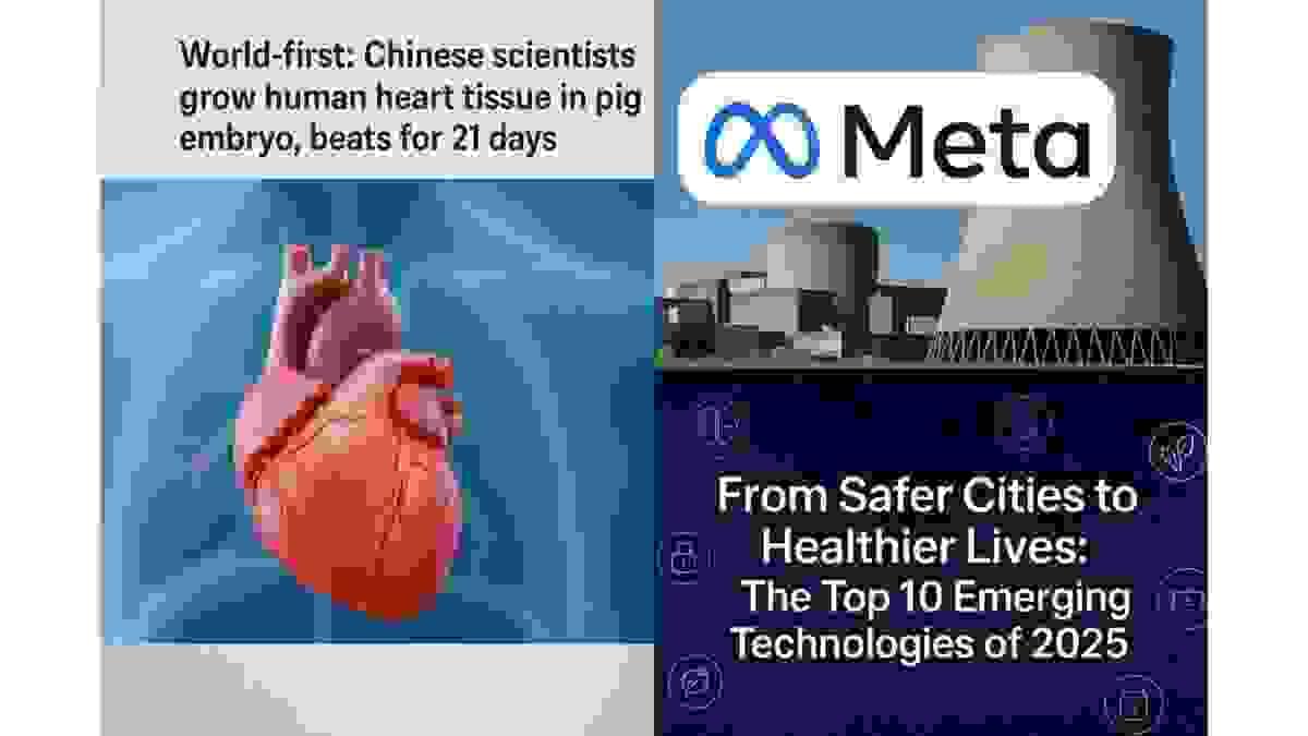 Powering Tomorrow: Synthetic Organs, Nuclear-Powered AI, And The Top Tech Of 2025