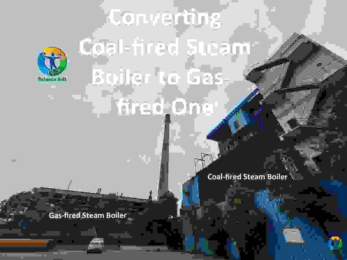 Converting Coal-fired Steam Boiler to Gas-fired One