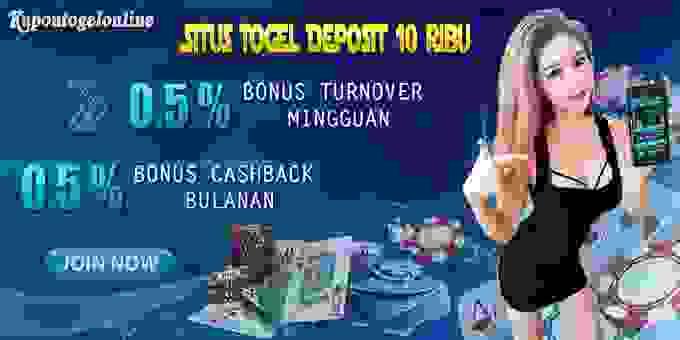 Togel Deposit 10rb