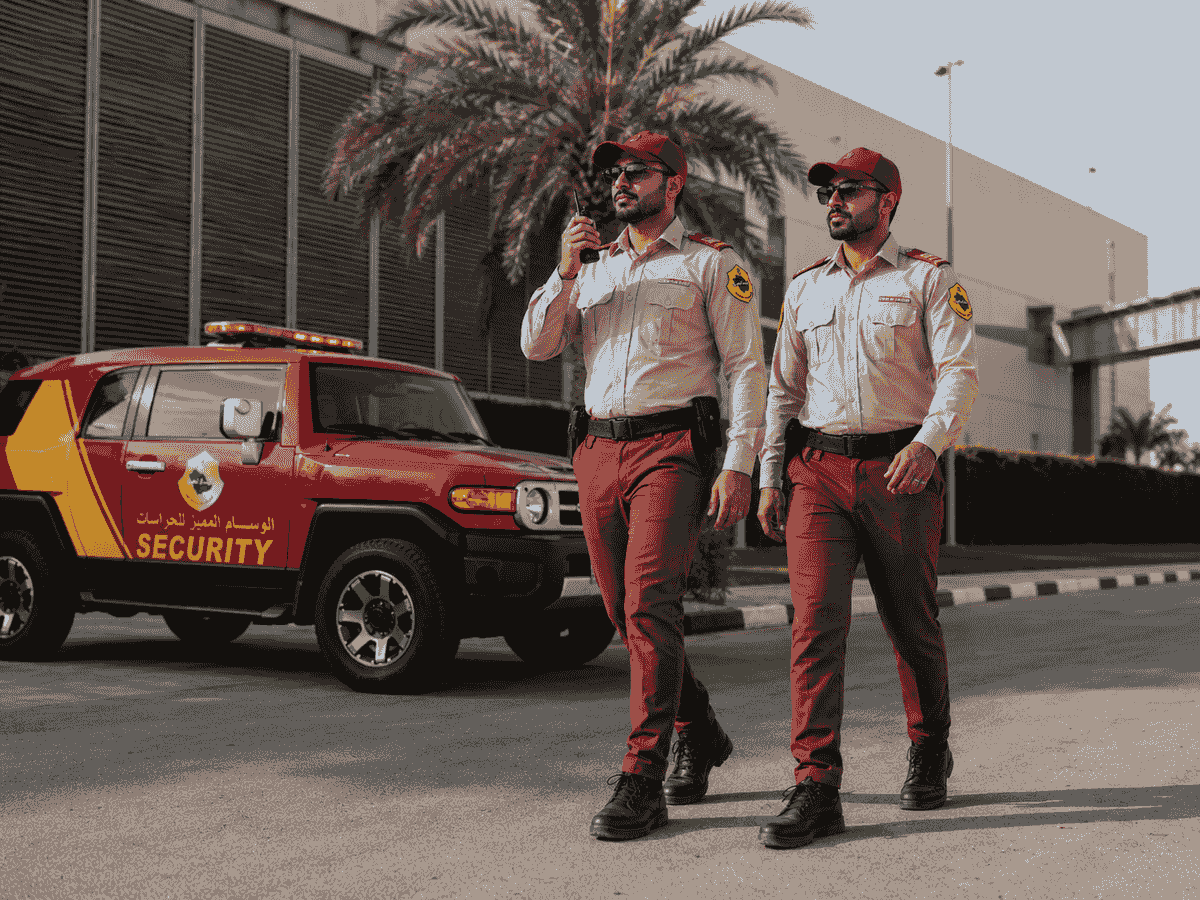We offer security solutions tailored to the size and type of the facility, to ensure the highest level of security and efficiency. Flexibility and customization Features of our company Number of pages of the required website: **9 main pages**1. **Home page** Contains the main banner, brief overview, buttons for requesting a quote and contact us, clients, vision and mission, values, achievements in numbers.2. **About us** Introduction of Al-Wasama distinguished company for security guards, vision, mission, values, experiences, photos of guards and cars.3. **Our services** Display of security services: Facility guarding, individual guarding, industrial security, surveillance systems.4. **Service details** Separate page for each service or a single details page displaying the service explanation, features, target audience, and a request a quote button.5. **Our team** Display of the work team and security experts with photos, names, and brief descriptions that can be edited.6. **Contact us** Contact information, phone, email, address, working hours, message sending form, and Al-Jubail map.7. **Request a quote** Multi-step form: Customer data, details of the required service, number of guards, city, contract duration, review and submit.8. **Login / Create an account** Login page for users, clients, and marketers.9. **Join us as a marketer** Page dedicated to the affiliate marketing program, explanation. We offer security solutions tailored to the size and type of the facility, to ensure the highest level of security and efficiency. Flexibility and customization Features of our company Number of pages of the required website: **9 main pages**1. **Home page** Contains the main banner, brief overview, buttons for requesting a quote and contact us, clients, vision and mission, values, achievements in numbers.2. **About us** Introduction of Al-Wasama distinguished company for security guards, vision, mission, values, experiences, photos of guards and cars.3. **Our services** Display of security services: Facility guarding, individual guarding, industrial security, surveillance systems.4. **Service details** Separate page for each service or a single details page displaying the service explanation, features, target audience, and a request a quote button.5. **Our team** Display of the work team and security experts with photos, names, and brief descriptions that can be edited.6. **Contact us** Contact information, phone, email, address, working hours, message sending form, and Al-Jubail map.7. **Request a quote** Multi-step form: Customer data, details of the required service, number of guards, city, contract duration, review and submit.8. **Login / Create an account** Login page for users, clients, and marketers.9. **Join us as a marketer** Page dedicated to the affiliate marketing program, explanation.