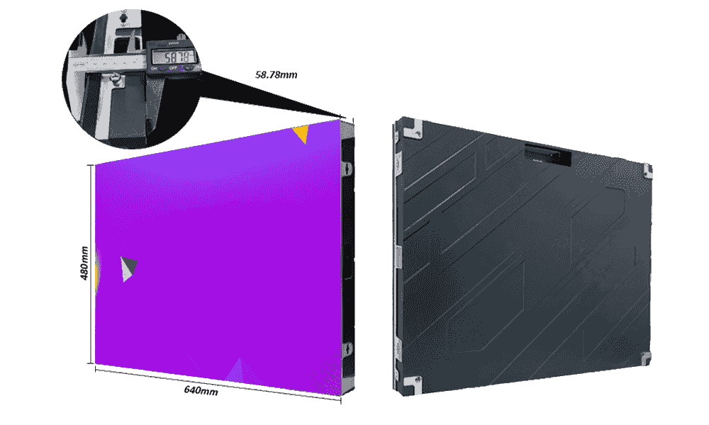 640x480 mm LED Display Panel