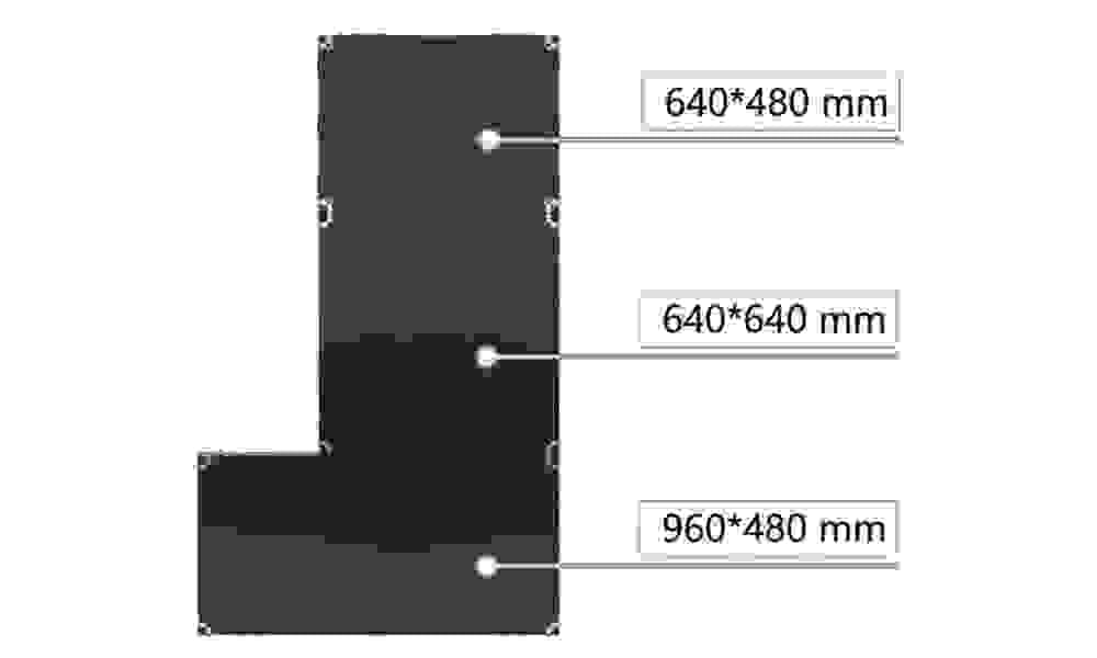 fine pitch LED Display Panel Size
