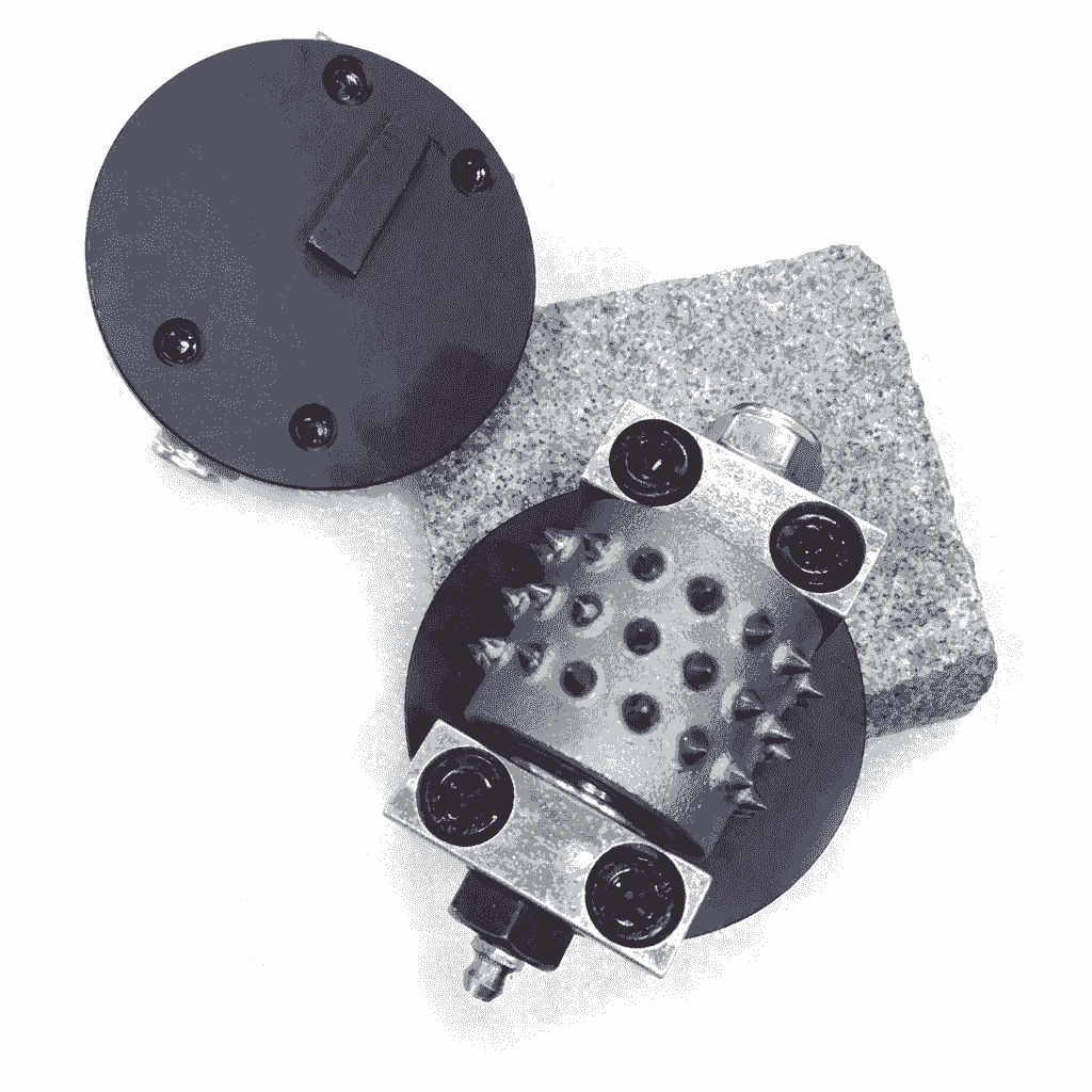 Bush hammer tools for concrete surface profiling and texturing Bush hammer tools for concrete surface profiling and texturing