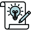 Pencil icon for creating SEO content, visuals, and digital assets. Pencil icon for creating SEO content, visuals, and digital assets.