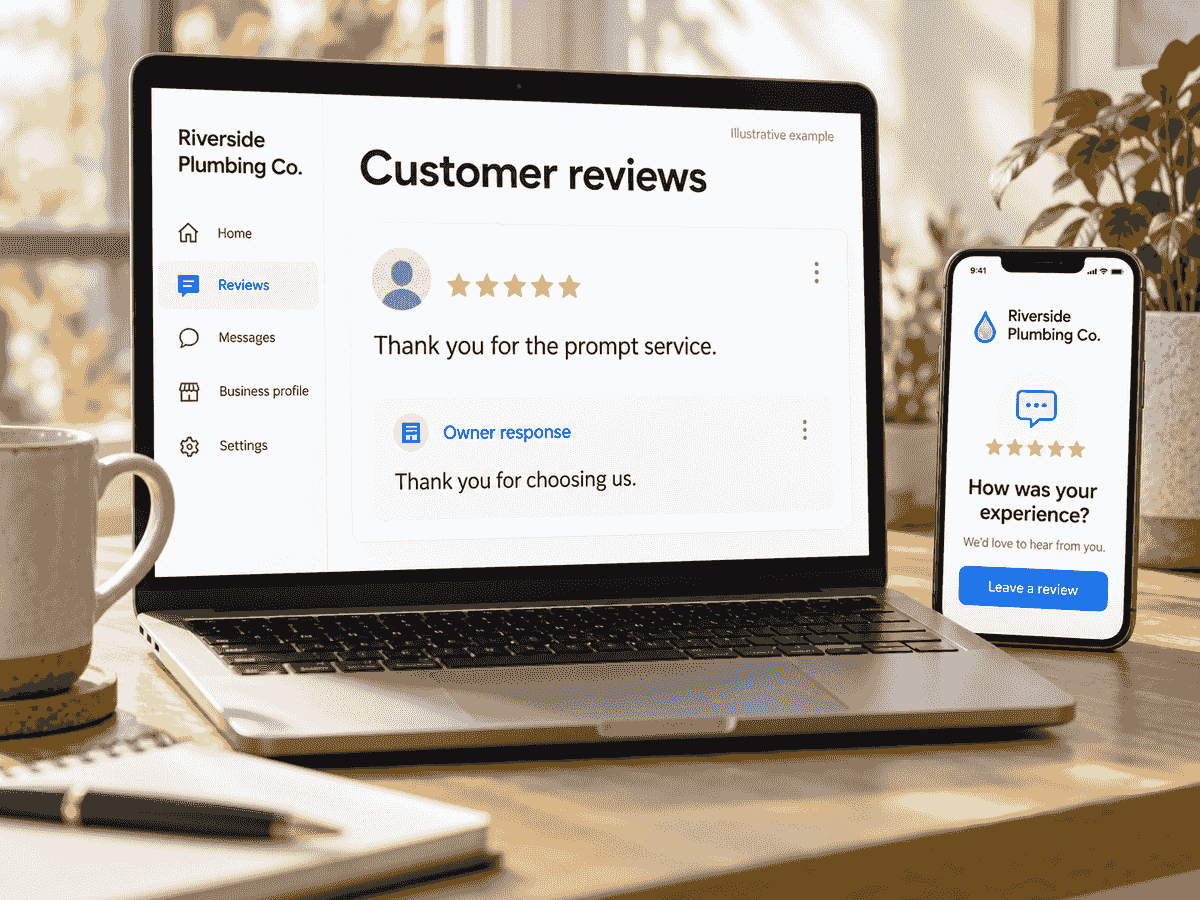 Illustrative example of responding to a customer review and requesting a genuine review Illustrative example of responding to a customer review and requesting a genuine review