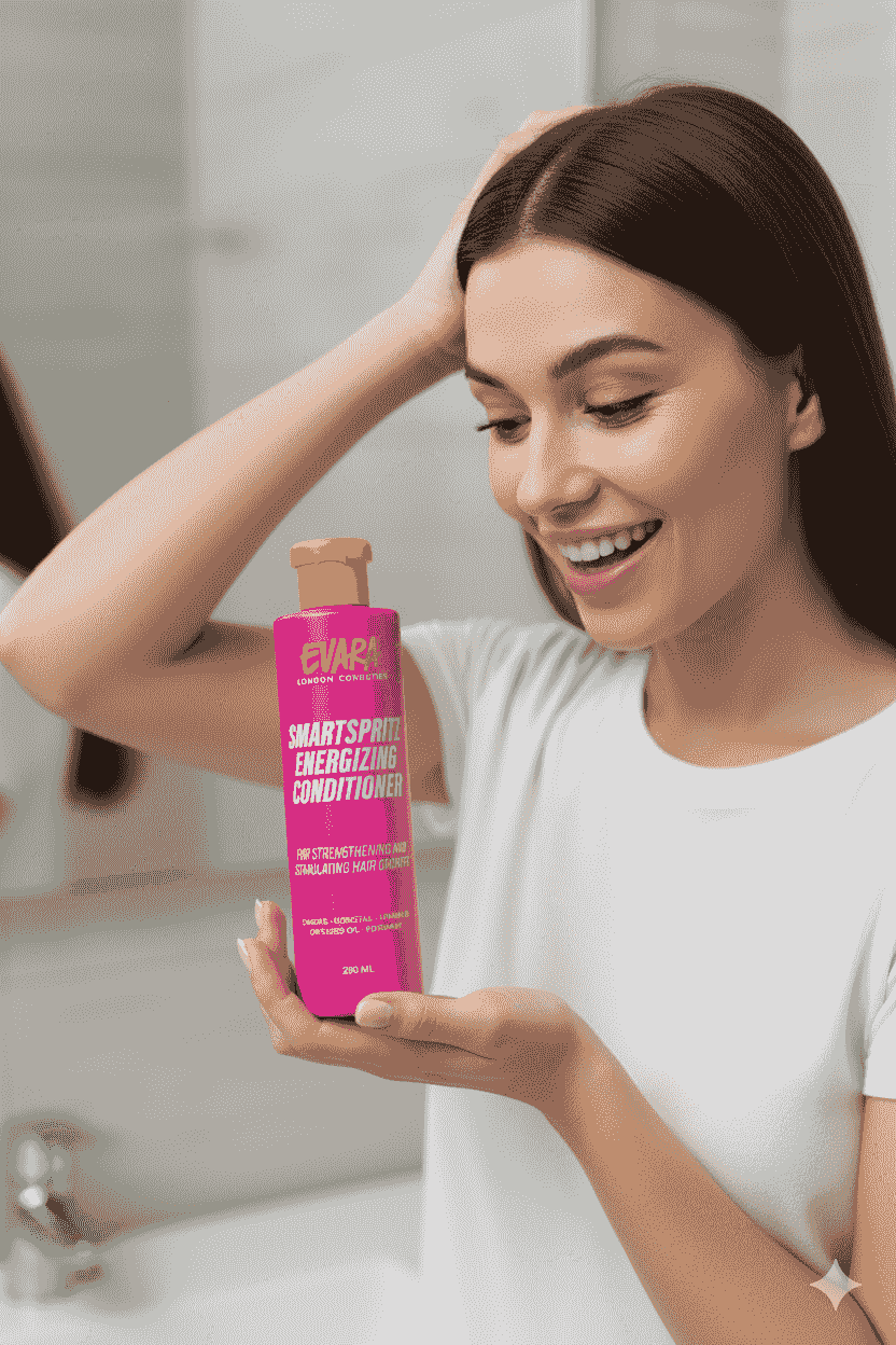 Get a free consultation from our experts to determine the best solutions for your hair needs. We are here to help you achieve a healthy and beautiful appearance. free therapeutic consultations What we are distinguished by An online store that works in the field of cosmetics and the product of shampoo and conditioner, treated and imported from London, and it is one of the strongest hair care beauty products because it is a treated shampoo and conditioner. I want a website with one page that has an online store, a customer reviews section, a free treatment consultation section, a contact section, a shipping section, and a section to track the delivery of the product by customers. I want the colors of the website to match the trend of natural cosmetics, and I want the website to have attractive 3D images and icons, and I want the website to have modern movement for newly designed sites, and I want the name of the website to be Evara London Cosmetics.