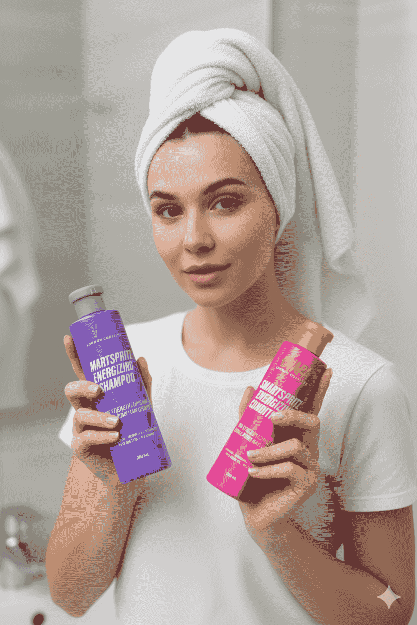 Read the experiences of our clients who have achieved amazing results with our products. We pride ourselves on offering products that deliver real results. customer opinions What we are distinguished by An online store that works in the field of cosmetics and the product of shampoo and conditioner treated and imported from London, and it is one of the strongest hair care beauty products because it is a treated shampoo and conditioner. I want a website with one page that has an online store, a customer reviews section, a free treatment consultation section, a contact section, a shipping section, and a section to track the delivery movement of the product by customers. I want the colors of the website to match the trend of natural cosmetics, and I want the website to have attractive 3D images and icons, and I want the website to have modern movement for newly designed websites, and I want the name of the website to be Evara London Cosmetics.