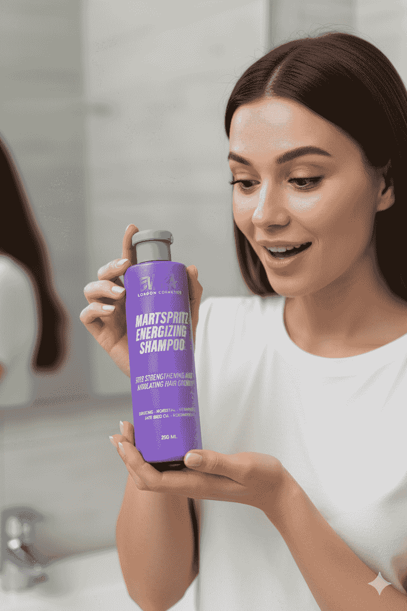 Our products contain effective natural ingredients that restore vitality to your hair, making them ideal for all hair types. Try the amazing benefits of Evara London shampoo and conditioner. shampoo and conditioner treatment What we are distinguished by An online store that works in the field of cosmetics and the product of shampoo and conditioner treated and imported from London, and it is one of the strongest hair care beauty products because it is a treated shampoo and conditioner. I want a website with one page that has an online store, a customer reviews section, a free treatment consultation section, a contact section, a shipping section, and a section to track the delivery of the product by customers. I want the colors of the site to match the trend of natural cosmetics, and I want the site to have attractive 3D images and icons, and I want the site to have modern movement for newly designed sites, and I want the name of the site to be Evara London Cosmetics.
