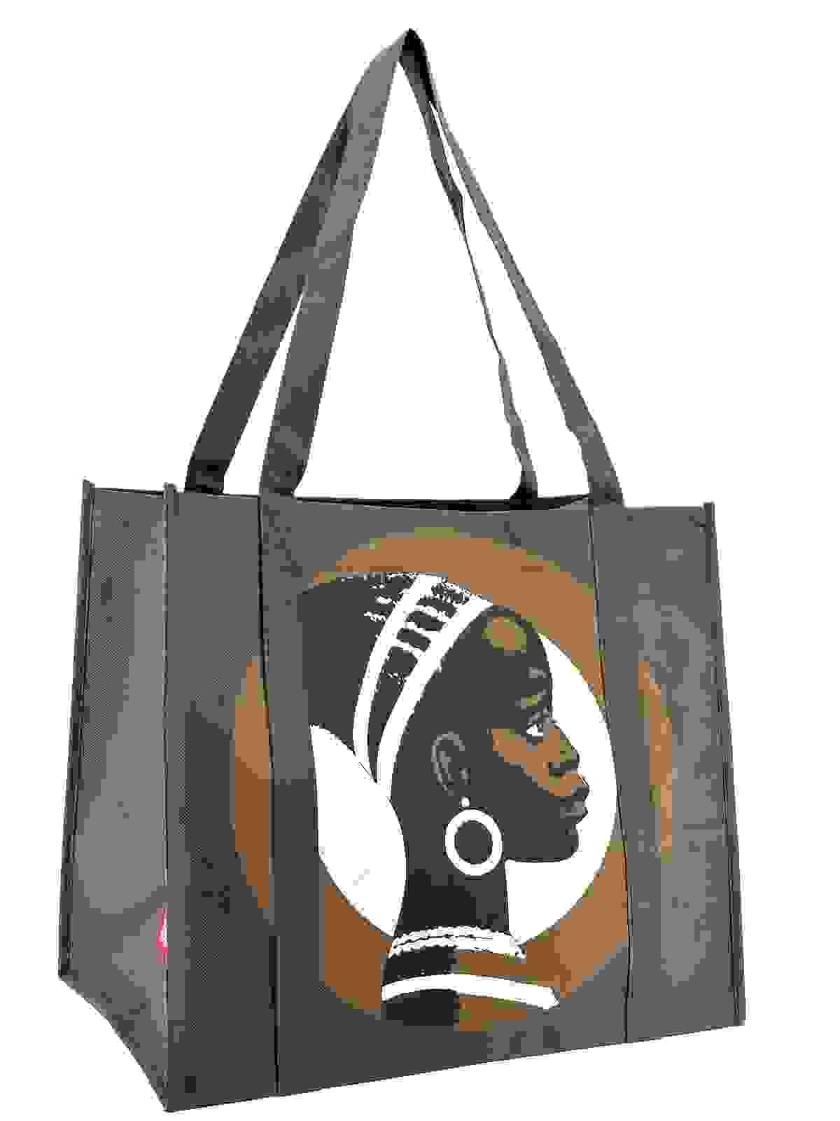 Customized Reusable Fabric Non Woven Grocery Shopping Bags